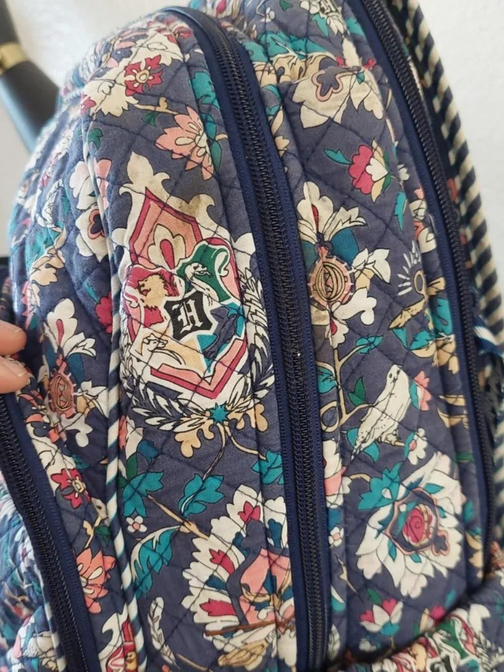 vera bradley Harry Potter Forbidden Forest home of Hogwarts castle backpack #har